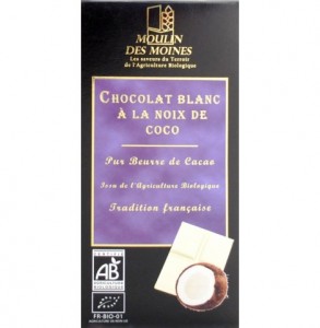 CHOCOLAT BLANC NOIX DE COCO...