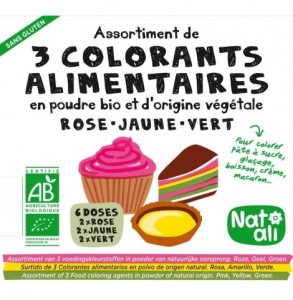 COLORANTS ALIMENTAIRES...