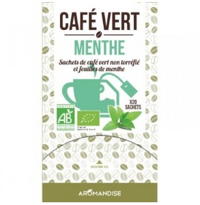 CAFE VERT MENTHE 20 SAC.60G